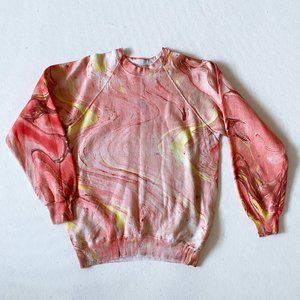 Vintage marbled sweatshirt